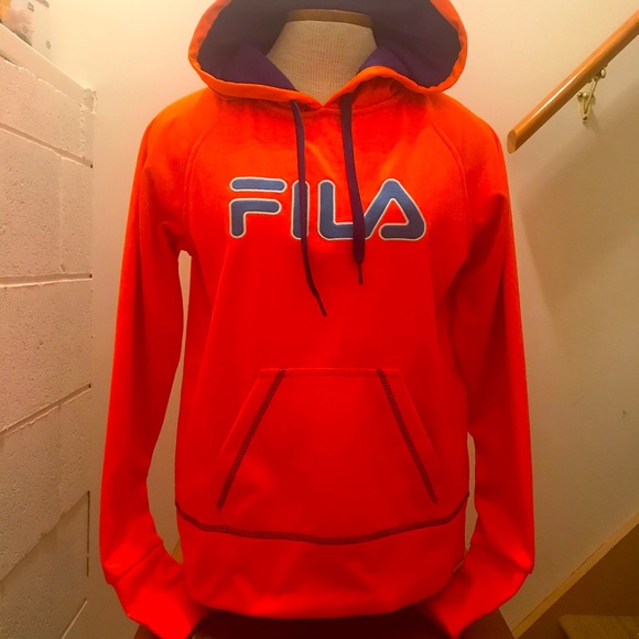 Neon FILA Running Hoodie. Size Small - Picture 1 of 5